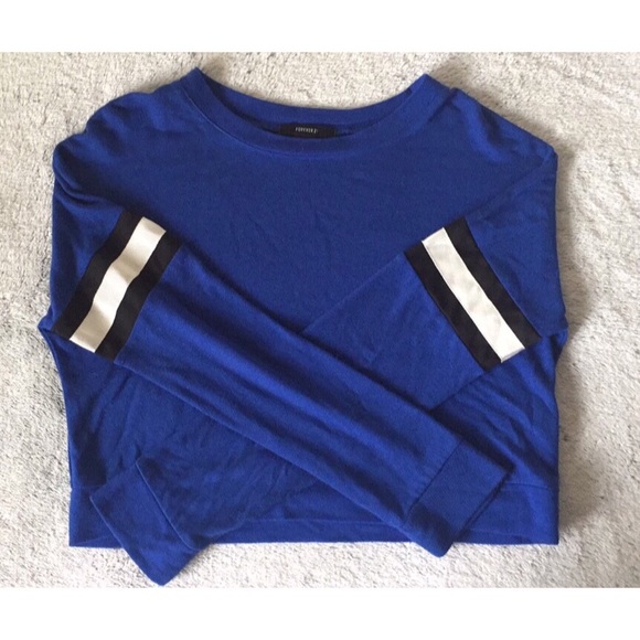 Royal blue crop top - Picture 2 of 3